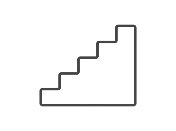 Porcelain Stairs
